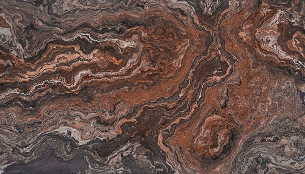 Brown Vein Marble Stone - Photo, Image
