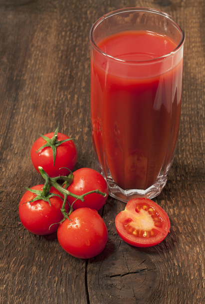 Glass of tomato juice - Φωτογραφία, εικόνα