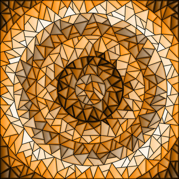Abstrakti lasimaalaus tausta, yksivärinen, sävy ruskea
 - Vektori, kuva