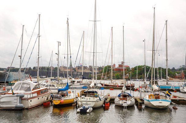 Yachts in Stockholm - Фото, зображення