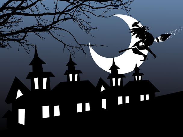 ilustración de fondo de Halloween
 - Vector, imagen