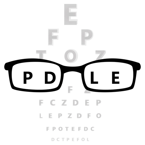 Premium Vector  Snellen chart visual acuity test ophthalmology healthcare  and medicine illustration banner