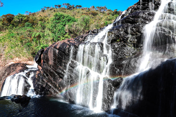 Шрі Ланка Хортонс рівнини Національний парк Бейкер водоспад - Фото, зображення