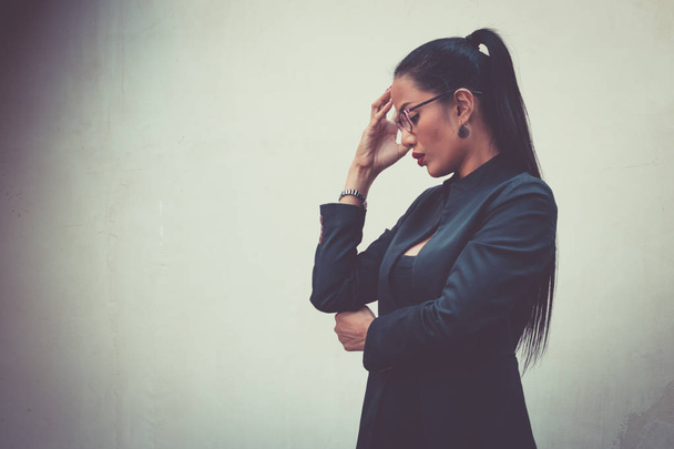 Mulheres de negócios são estressadas
 - Foto, Imagem