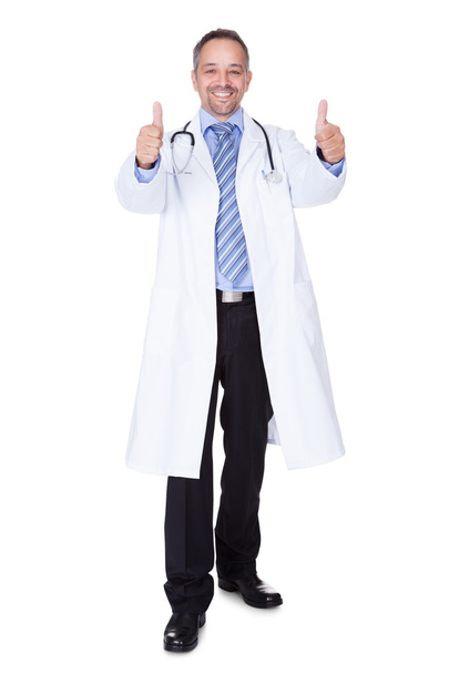 Portrait Of A Confident Doctor - Photo, image