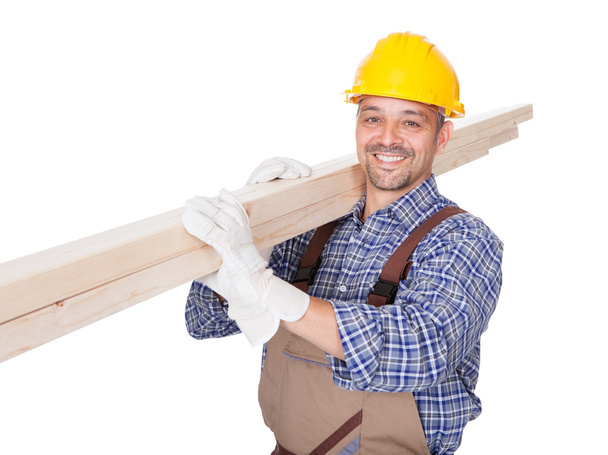 Portrait Of A Construction Worker - Foto, Imagem