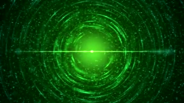 Πολύχρωμο λάμπει σωματιδίων που εκπέμπουν φως Animation - αδιάλειπτη βρόχο ουράνιο τόξο - Πλάνα, βίντεο