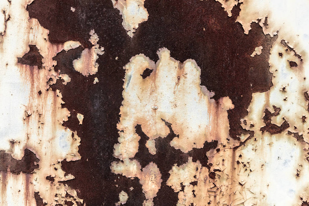 Brown rusted surface abstract background - Foto, Imagem