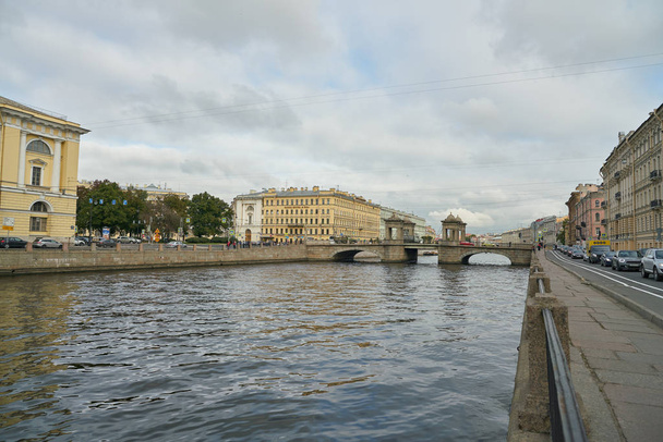 RUSSIA, SAINT PETERSBURG - CIRCA OCTOBER, 2017: Saint Petersburg urban landscape at daytime - Fotó, kép
