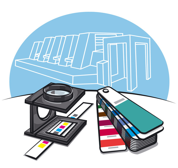 Printshop tools - ベクター画像