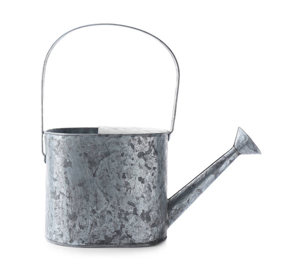 Watering can for gardening on white background - Photo, Image