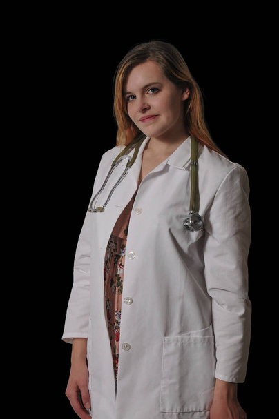 Hermosa mujer médico
 - Foto, imagen