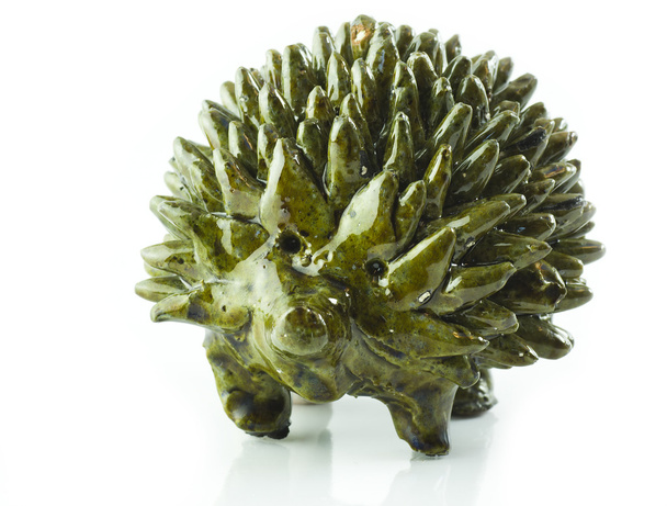 Ceramic glazed hedgehog - Photo, Image