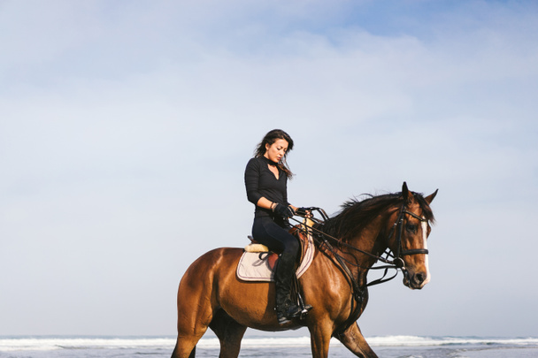 Horsewoman - Φωτογραφία, εικόνα
