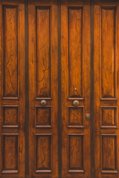 wooden doors - Foto, Imagem