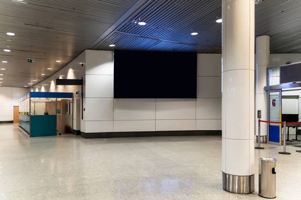 prázdné reklamní panel na letiště - Fotografie, Obrázek