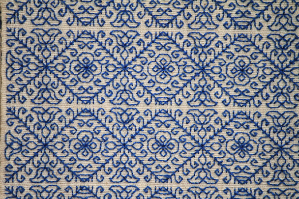 Detalhe do tecido tradicional
 - Foto, Imagem