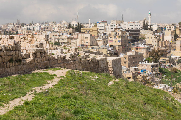 Panorama of the city of Amman, Jordan - Photo, Image