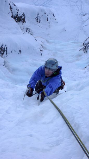 escalade sur glace en Suisse
 - Photo, image