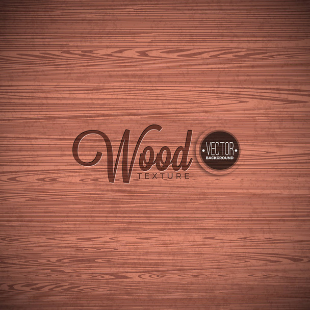 Διάνυσμα ξύλου υφή σχεδιασμό φόντου. Φυσική σκούρα vintage ξύλινη απεικόνιση. - Διάνυσμα, εικόνα