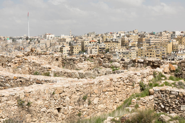 Amman Citadel complex (Jabal al-Qal'a), a national historic site - Photo, Image