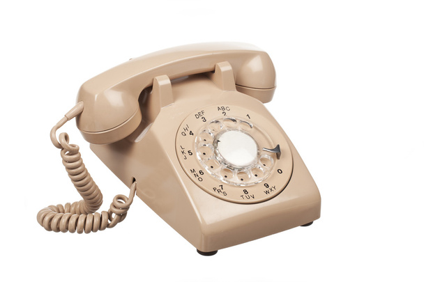 close up shot of a landline phone - Photo, Image