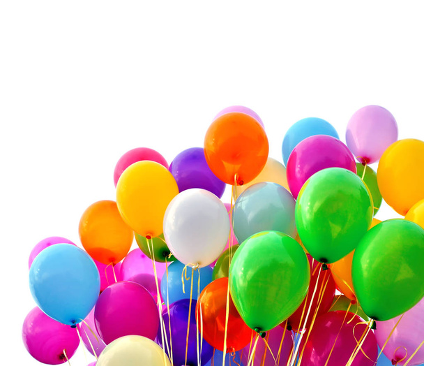 multicolored balloons - Фото, изображение