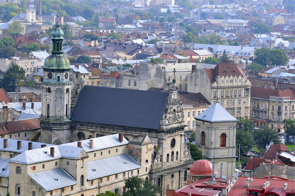 Architecture of the Ukrainian city of Lviv - Фото, изображение
