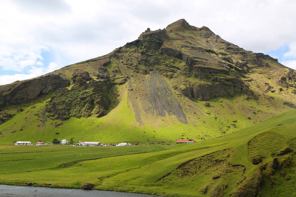 Typical landscape in Iceland  - Foto, afbeelding
