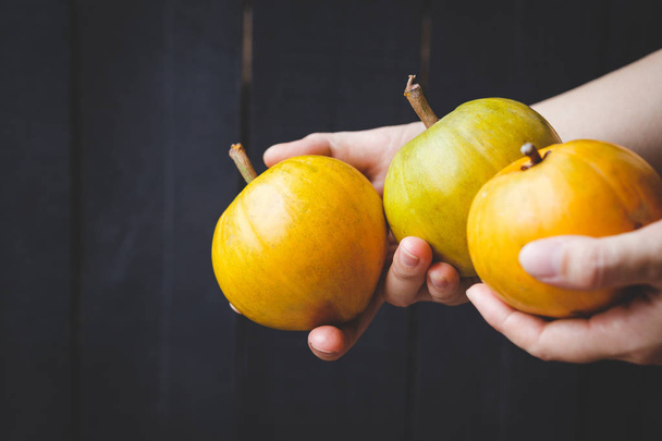 Lucuma fruits-Eggfruits from Vietnam - Zdjęcie, obraz