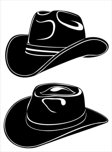 Cowboy hat - Vettoriali, immagini