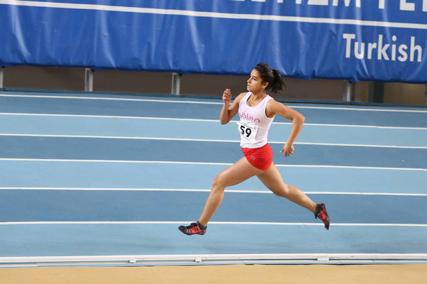 Turkish Athletic Federation Olympic Threshold Indoor Competition - Fotoğraf, Görsel