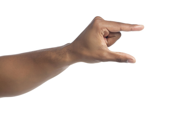 main humaine tenant un objet invisible
 - Photo, image