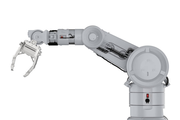 braço robótico ou mão robótica
 - Foto, Imagem