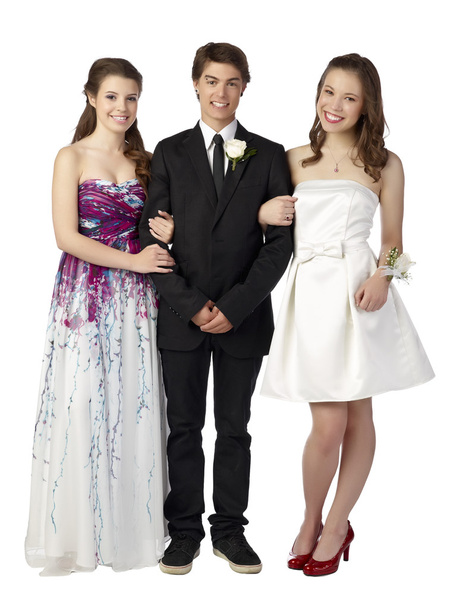 smiling teenager on prom - Photo, Image