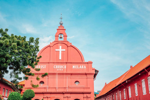 Christ Church Melaka içinde Malacca, Malaysia - Fotoğraf, Görsel