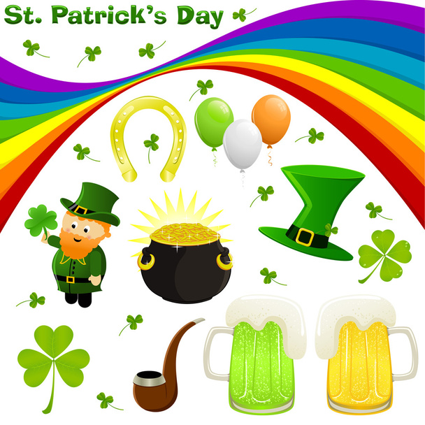 St. Patrick 's dag - Vector, afbeelding