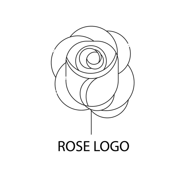 logo vectoriel rose design
 - Vecteur, image