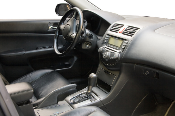 Modern car interior - Photo, Image
