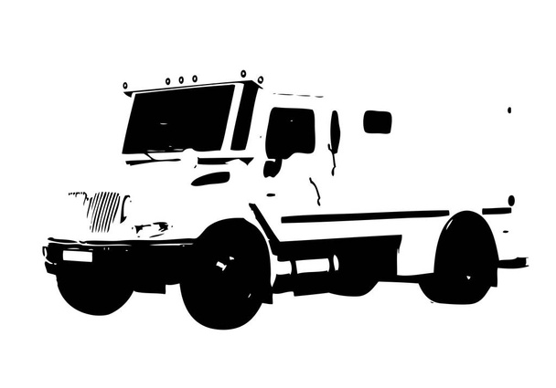 illustration de camion américain art isolé
 - Photo, image