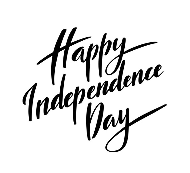 Happy Independence Day - Vetor, Imagem