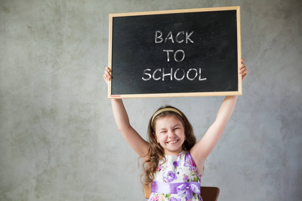 School girl. Back to school - Foto, Imagen
