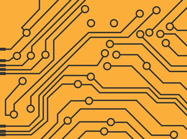 Abstract technology circuit board - Vector, Image