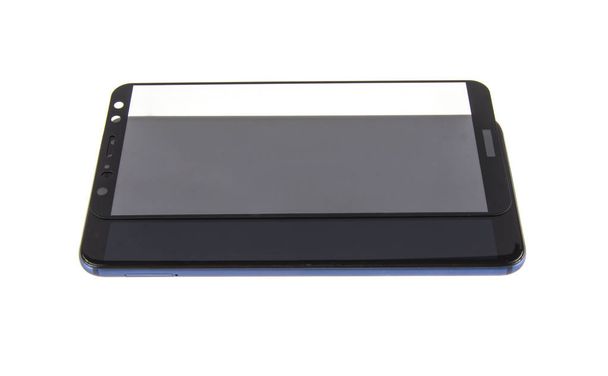 smartphone sobre fondo blanco - Foto, Imagen