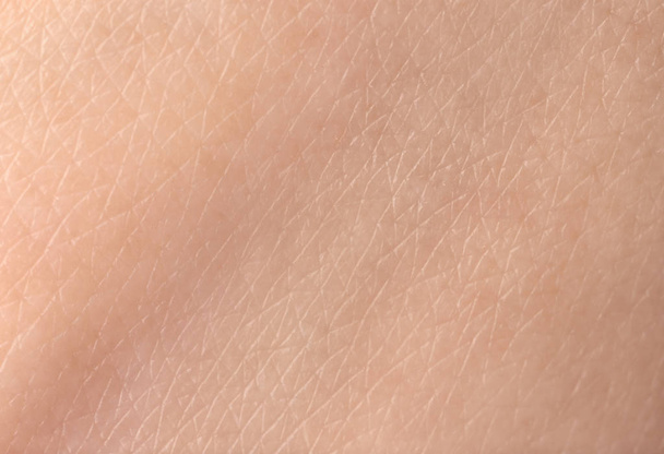 Текстура человеческой кожи, крупный план - Фото, изображение
