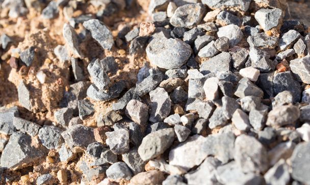 gravel with sand as background - Foto, Bild