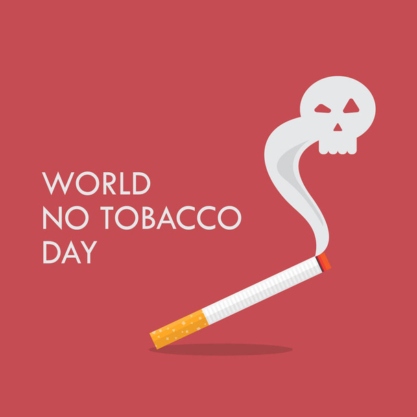 A dohányzás világnapja - Vektor, kép