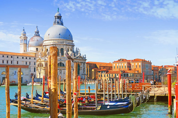 Вид на Гранд-каналі, Венеція, Італія - Фото, зображення