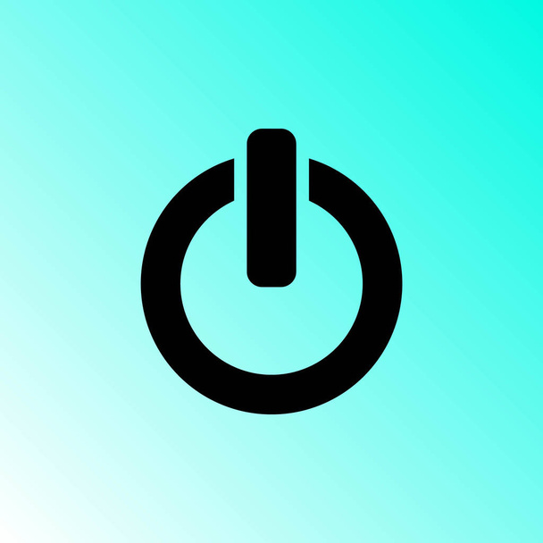 On/Off switch icon, power sign vector illustration - ベクター画像