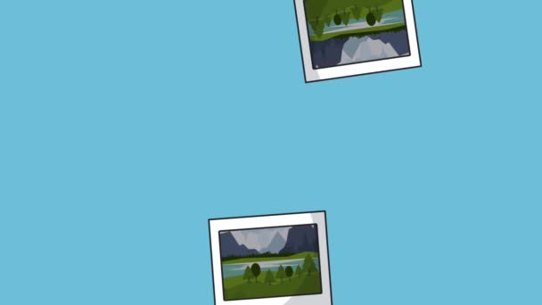 Photos de paysage tombant vers le bas animation HD
 - Séquence, vidéo